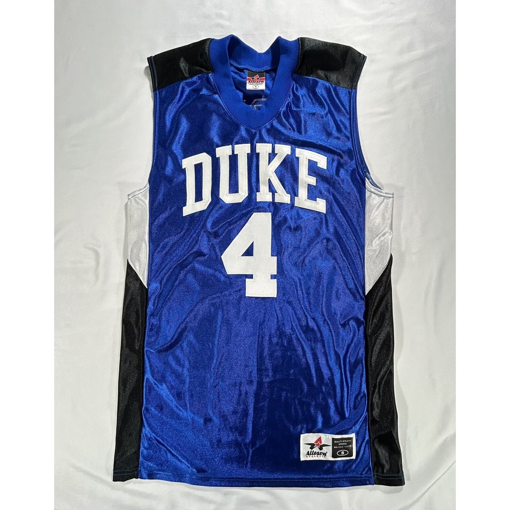 Alleson Duke Blue Devils‎ Jersey #4 Reddick men's small snag See Pic